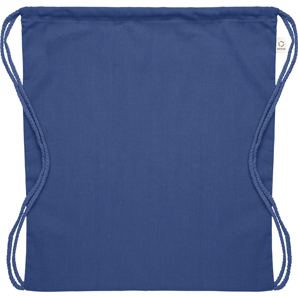 Recycled 140gr/m² Cotton Bag_ROYAL BLUE_front