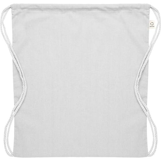 Recycled 140gr/m² Cotton Bag_WHITE_front