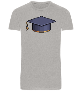 Pixelated Hat Design - Basic Unisex T-Shirt
