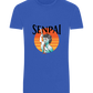 Senpai Sunset Design - Basic Unisex T-Shirt_ROYAL_front