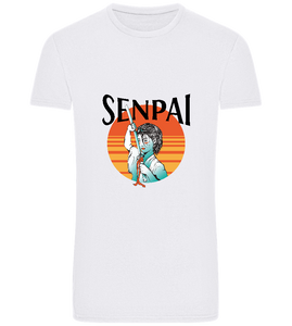 Senpai Sunset Design - Basic Unisex T-Shirt