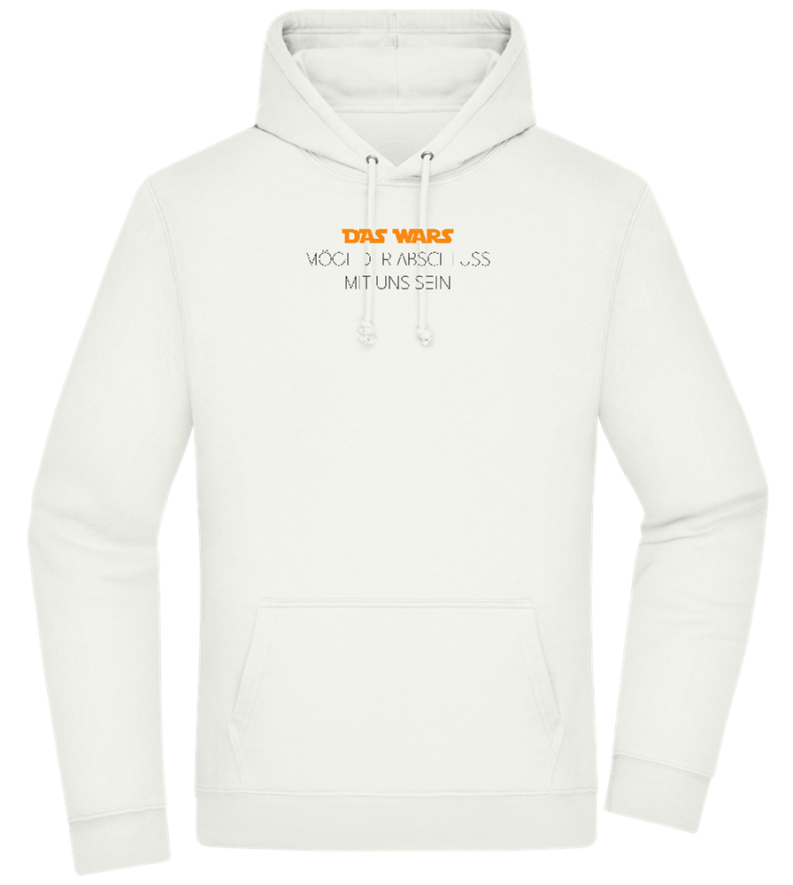 Das Wars Möge Der Abschluss Mit Uns Sein Design - Premium Essential Unisex Hoodie_CREAMY GREEN_front