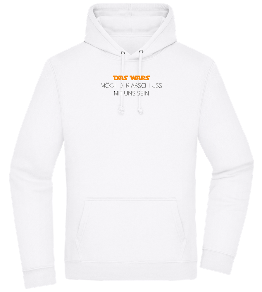 Das Wars Möge Der Abschluss Mit Uns Sein Design - Premium Essential Unisex Hoodie_WHITE_front