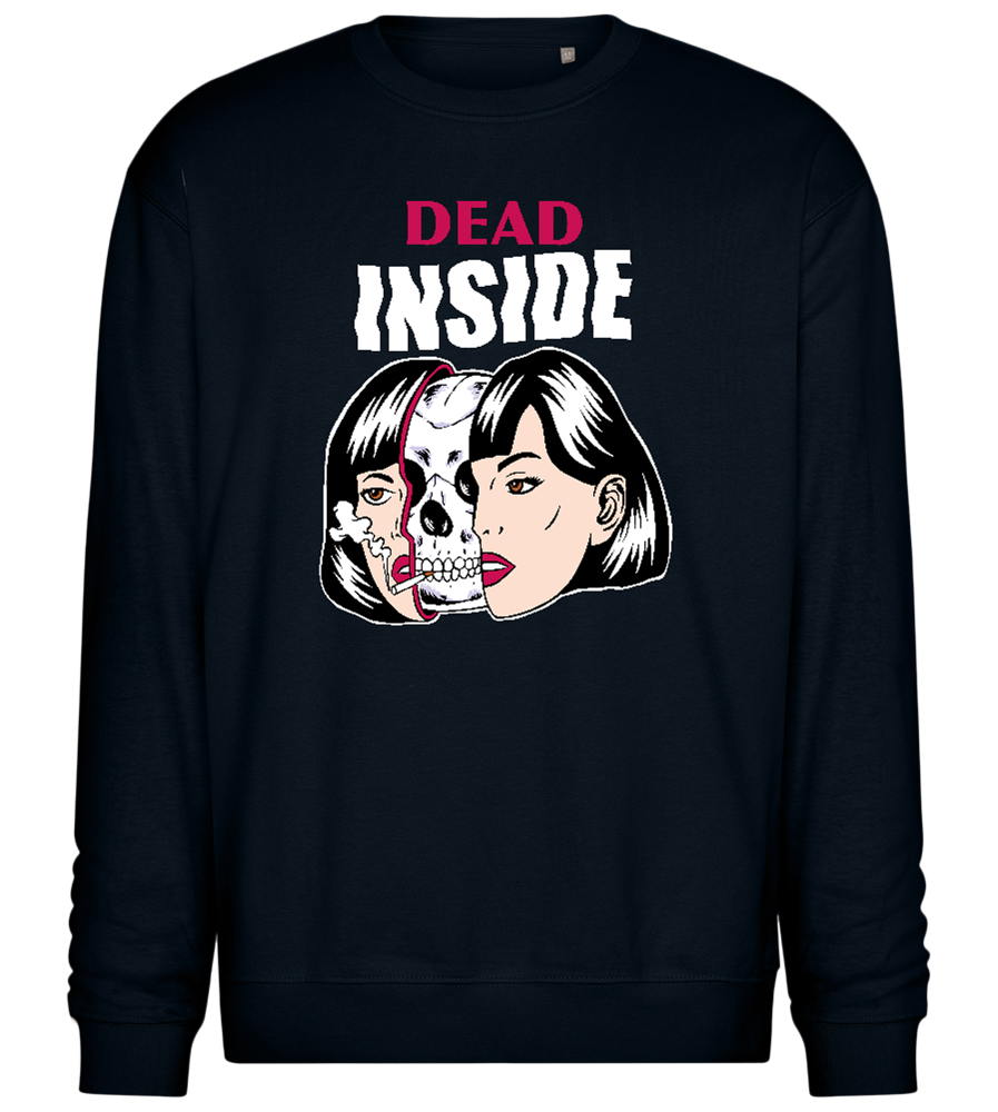 Dead Inside Design - Comfort Essential Unisex Sweater_BLACK_front