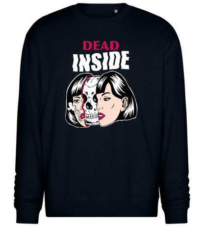 Dead Inside Design - Comfort Essential Unisex Sweater_BLACK_front