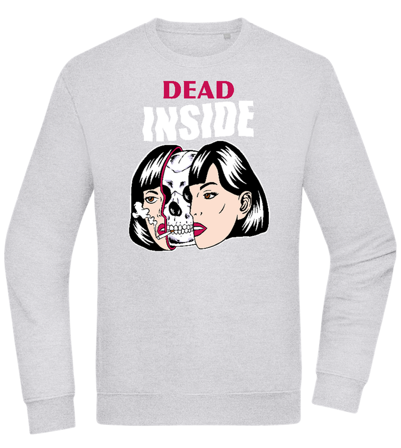 Dead Inside Design - Comfort Essential Unisex Sweater_ORION GREY II_front