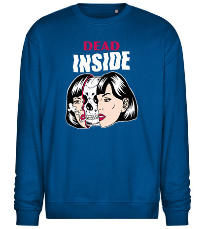 Dead Inside Design - Comfort Essential Unisex Sweater_ROYAL_front