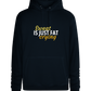 Sweat is Just Fat Crying Design - Premium unisex hoodie_BLACK_front