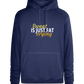 Sweat is Just Fat Crying Design - Premium unisex hoodie_DENIM CHINA_front