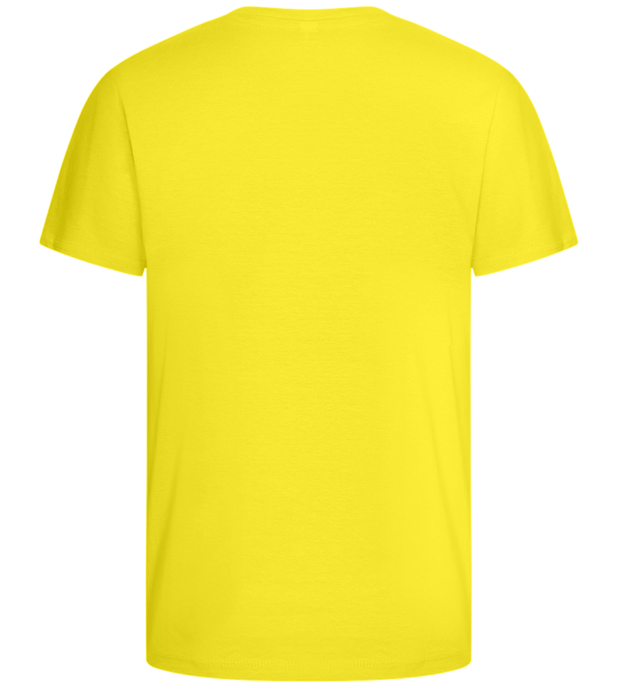 Big Plans Design - Basic kids t-shirt_LEMON_back