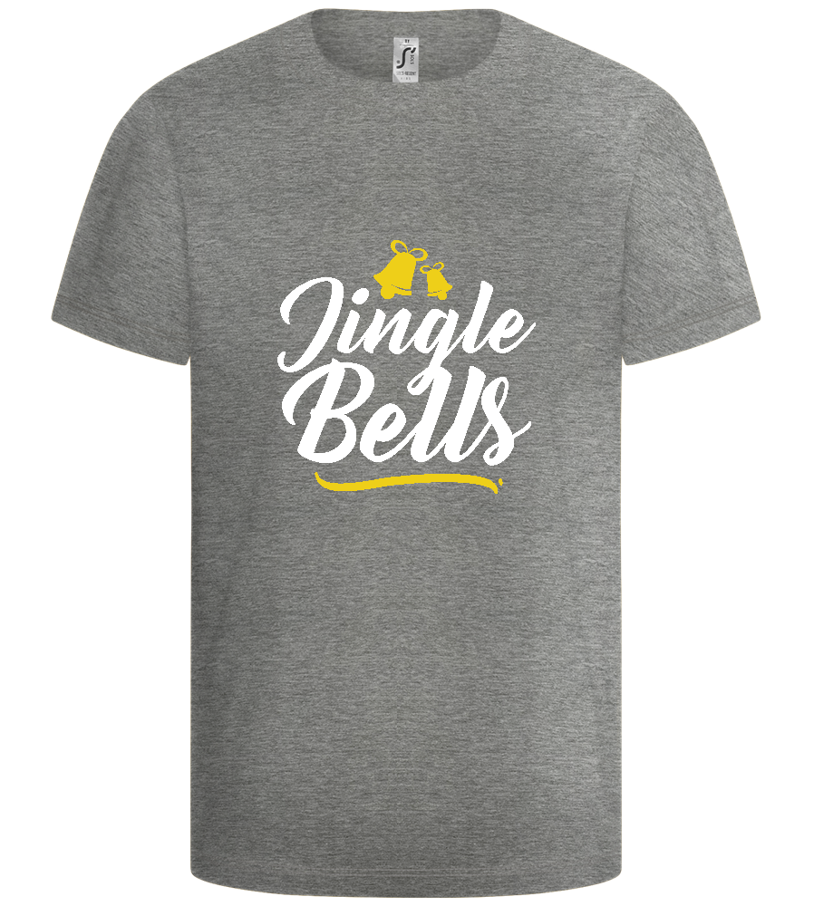 Christmas Jingle Bells Design - Basic kids t-shirt_ORION GREY_front