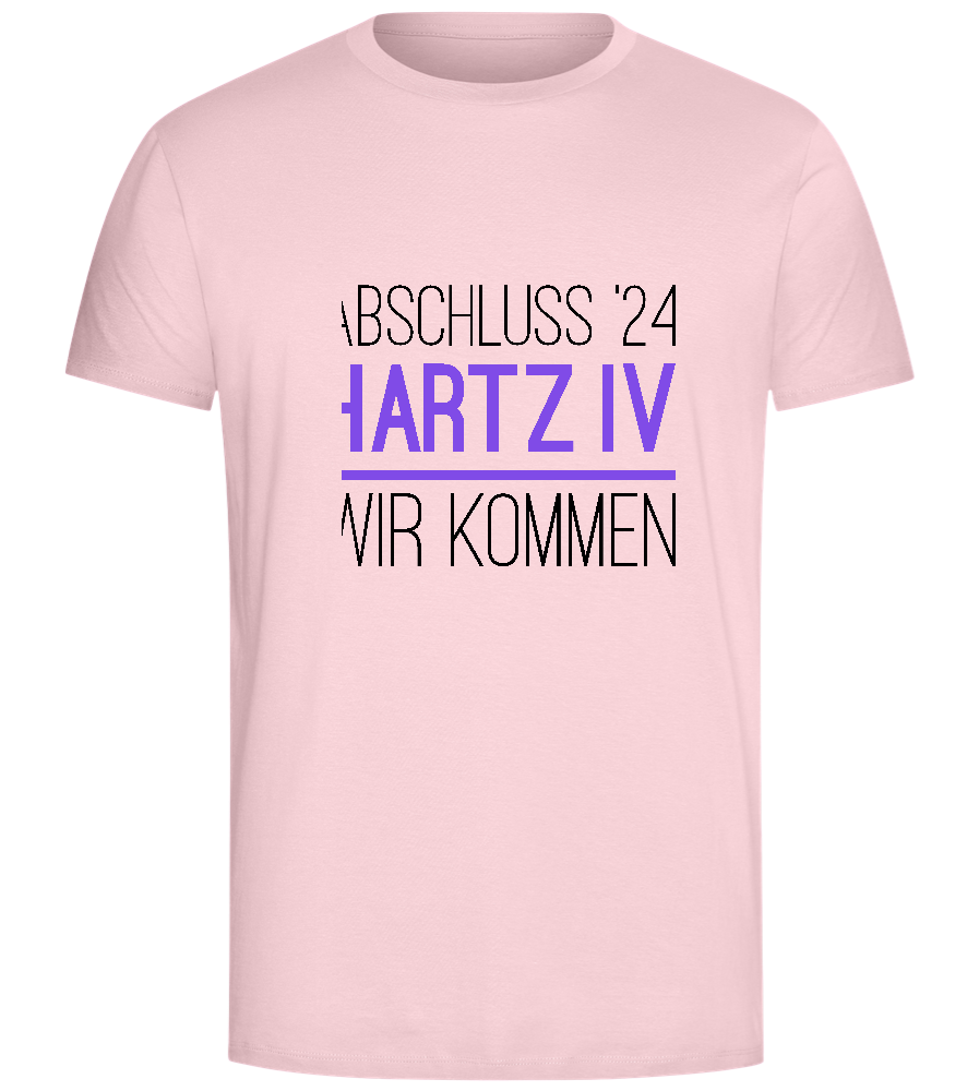 Abschluss '24 Hartz IV Design - Comfort Unisex T-Shirt_CANDY PINK_front