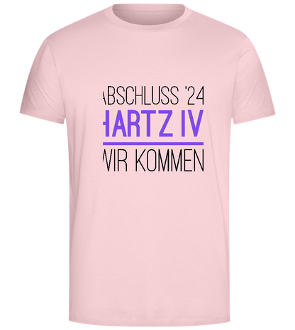 Abschluss '24 Hartz IV Design - Comfort Unisex T-Shirt_CANDY PINK_front