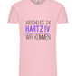 Abschluss '24 Hartz IV Design - Comfort Unisex T-Shirt_CANDY PINK_front