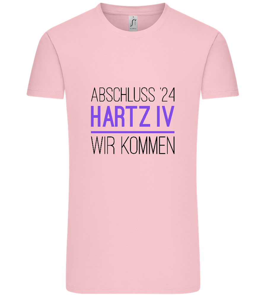 Abschluss '24 Hartz IV Design - Comfort Unisex T-Shirt_CANDY PINK_front