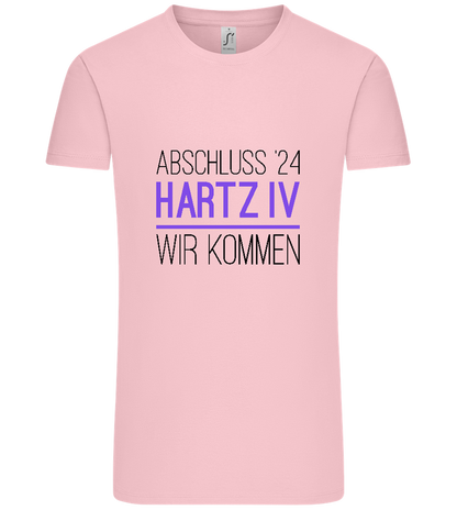 Abschluss '24 Hartz IV Design - Comfort Unisex T-Shirt_CANDY PINK_front