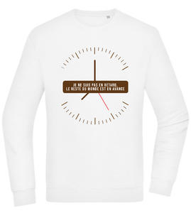 Never Late Design - Comfort Essential Unisex Sweater