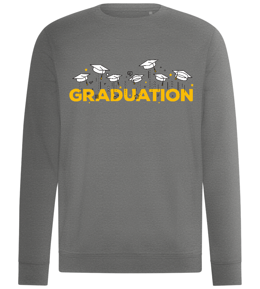 Graduation Hats Design - Comfort unisex sweater_ORION GREY II_front