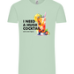 I Need a Huge Cocktail Design - Comfort Unisex T-Shirt_ICE GREEN_front