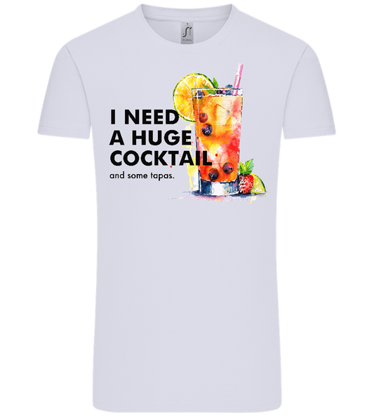 I Need a Huge Cocktail Design - Comfort Unisex T-Shirt_LILAK_front