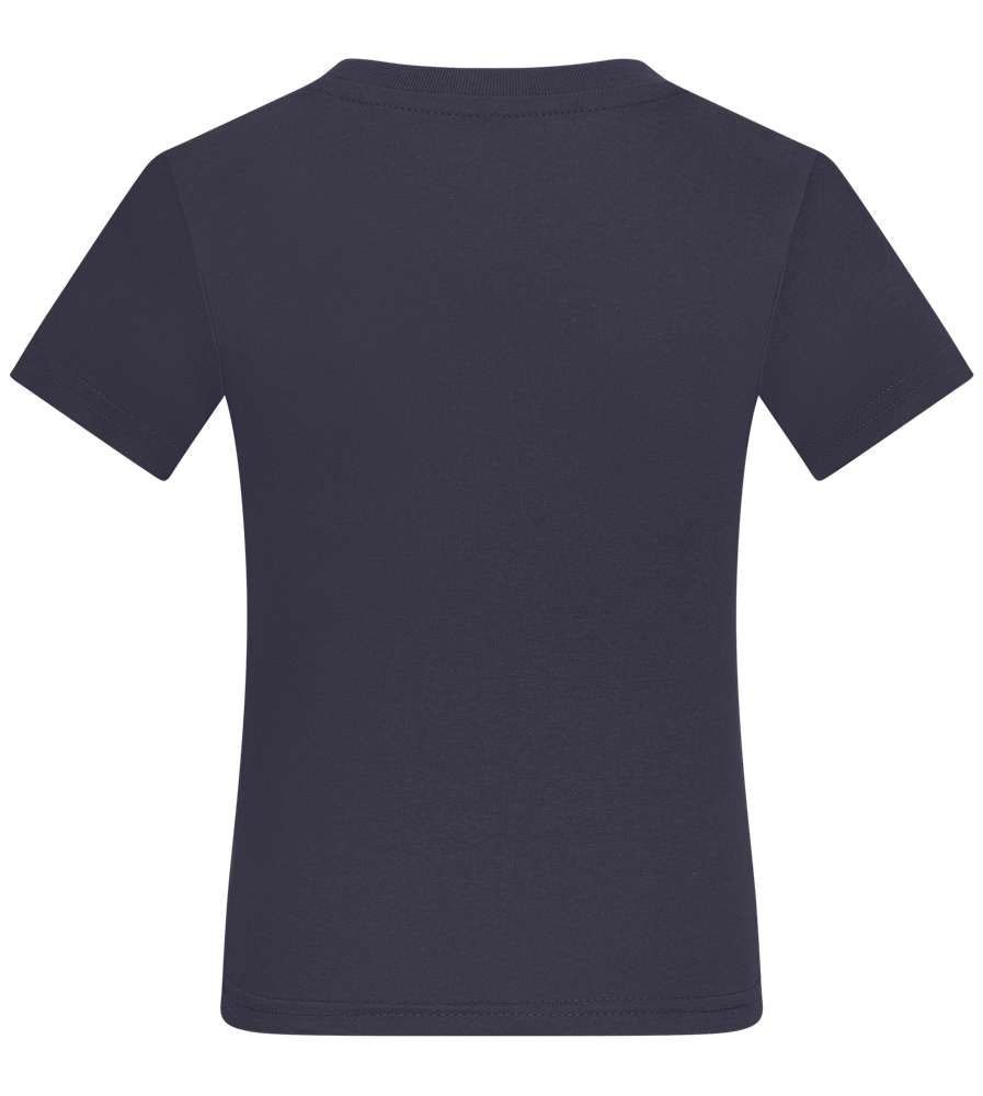 Im With the Band Design - Comfort kids fitted t-shirt_FRENCH NAVY_back
