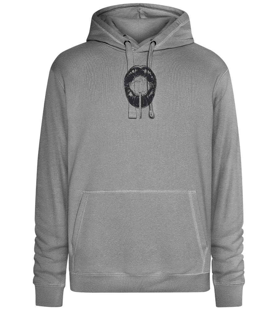 Lollypop Candy Design - Premium unisex hoodie_ORION GREY II_front