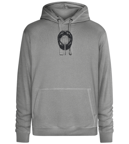 Lollypop Candy Design - Premium unisex hoodie_ORION GREY II_front