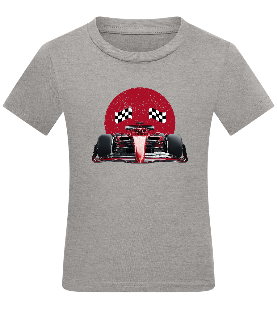 Speed Demon Design - Comfort kids fitted t-shirt_ORION GREY_front