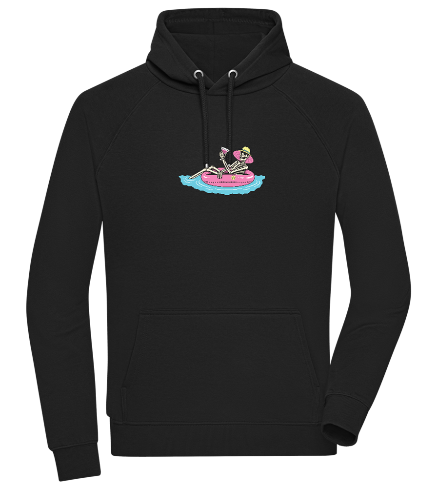 Drink And Chill Design - Comfort unisex hoodie_BLACK_front