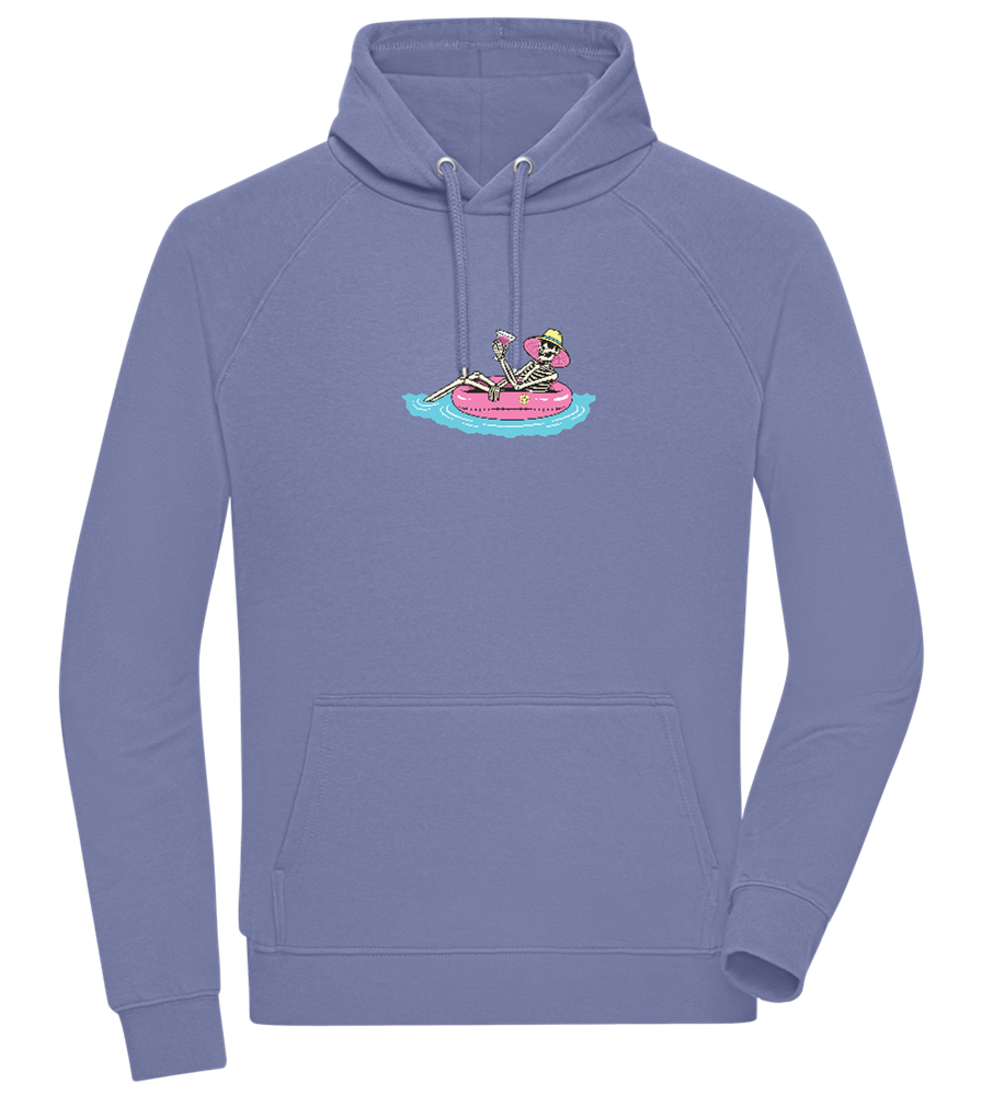 Drink And Chill Design - Comfort unisex hoodie_BLUE_front