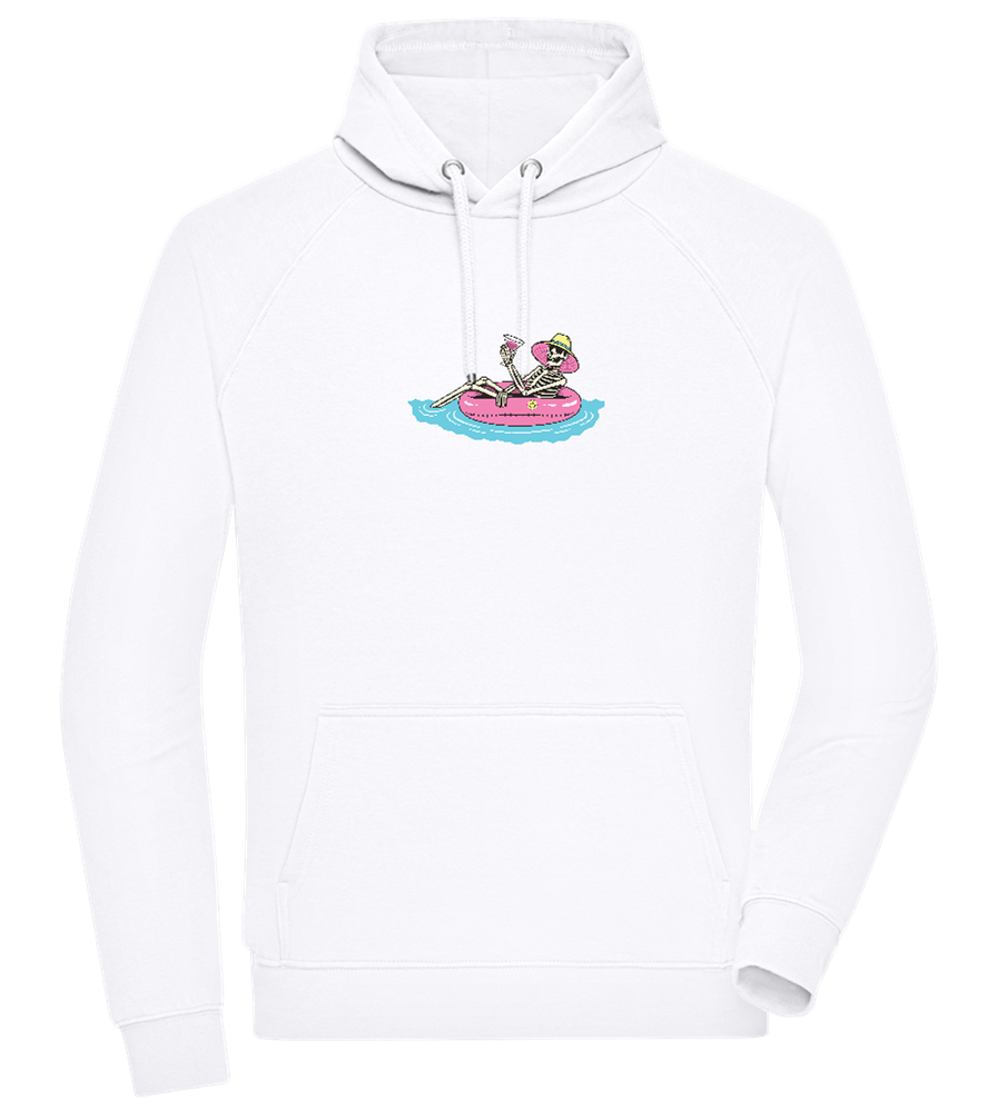 Drink And Chill Design - Comfort unisex hoodie_WHITE_front