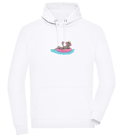 Drink And Chill Design - Comfort unisex hoodie_WHITE_front