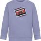 Feel the Beat Design - Comfort Kids Sweater_BLUE_front