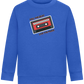 Feel the Beat Design - Comfort Kids Sweater_ROYAL_front