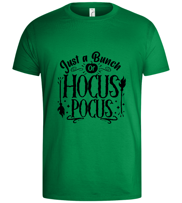 Hocus Pocus Design - Basic men's t-shirt_MEADOW GREEN_front