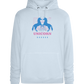 Unicorn Apparel 2023 Design - Premium unisex hoodie_CREAMY BLUE_front