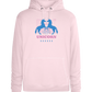 Unicorn Apparel 2023 Design - Premium unisex hoodie_LIGHT PEACH ROSE_front