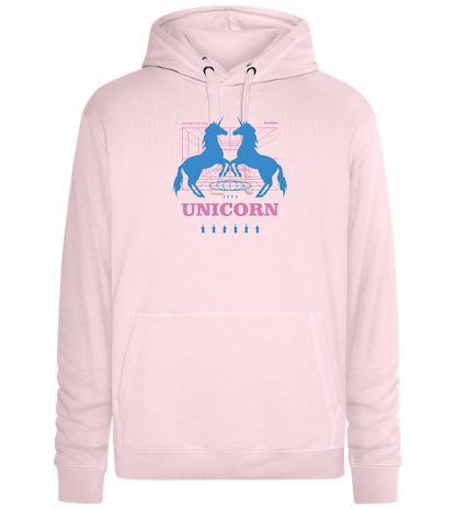 Unicorn Apparel 2023 Design - Premium unisex hoodie_LIGHT PEACH ROSE_front