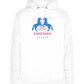 Unicorn Apparel 2023 Design - Premium unisex hoodie_WHITE_front