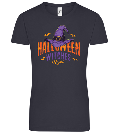 Halloween Witches Night Design - Comfort women's t-shirt_MARINE_front
