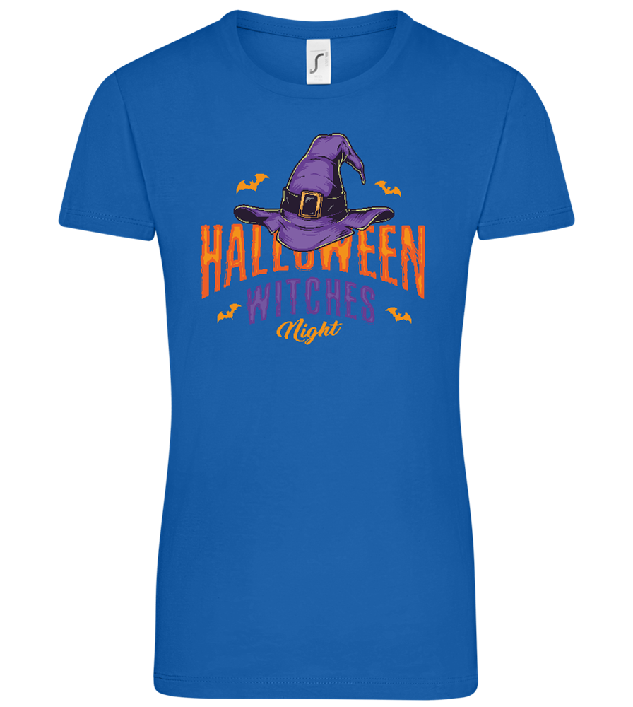 Halloween Witches Night Design - Comfort women's t-shirt_ROYAL_front