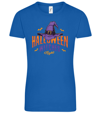 Halloween Witches Night Design - Comfort women's t-shirt_ROYAL_front