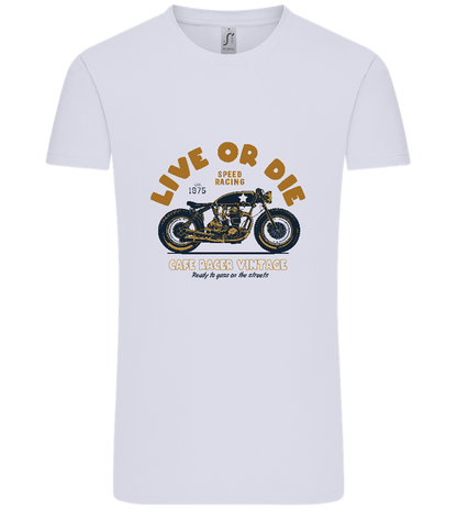 Cafe Racer Motor Design - Comfort Unisex T-Shirt_LILAK_front