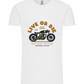 Cafe Racer Motor Design - Comfort Unisex T-Shirt_WHITE_front