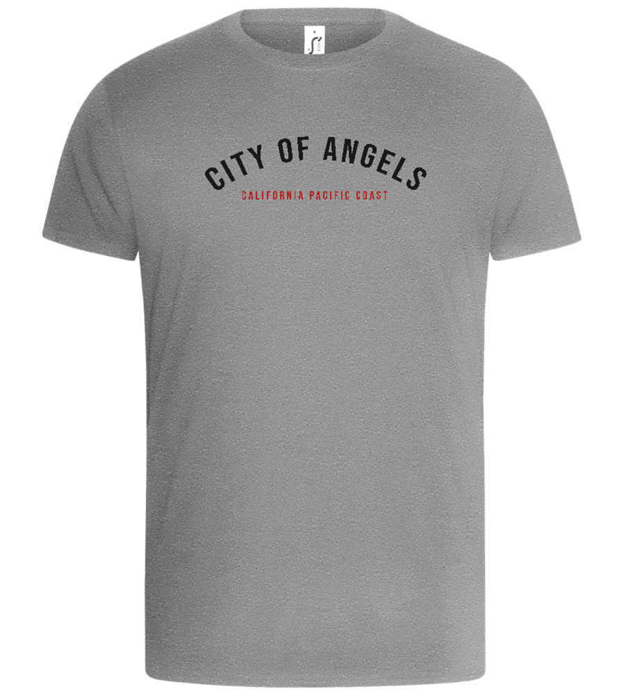 City of Angels Design - Basic Unisex T-Shirt_ORION GREY_front