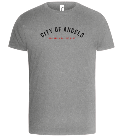 City of Angels Design - Basic Unisex T-Shirt_ORION GREY_front