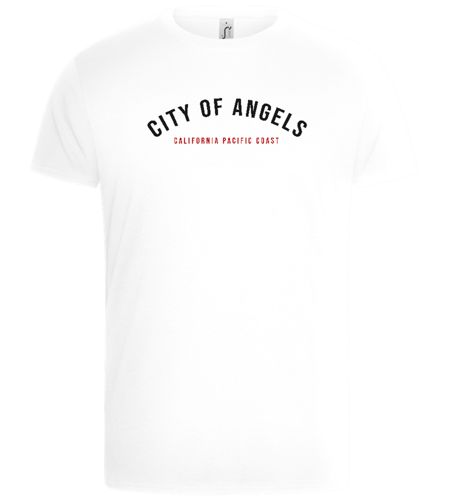 City of Angels Design - Basic Unisex T-Shirt_WHITE_front