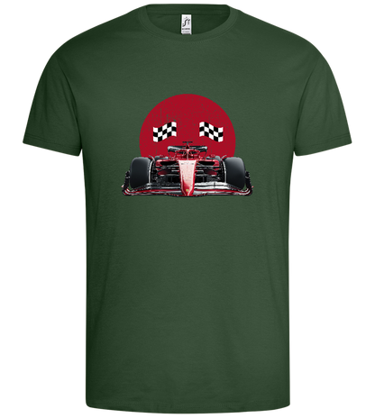 Speed Demon Design - Premium men's t-shirt_GREEN BOTTLE_front