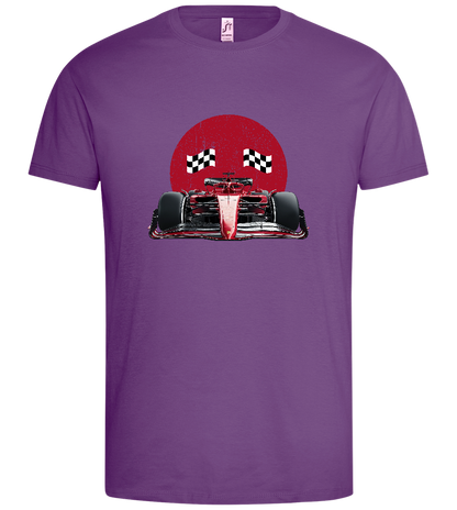 Speed Demon Design - Premium men's t-shirt_LIGHT PURPLE_front