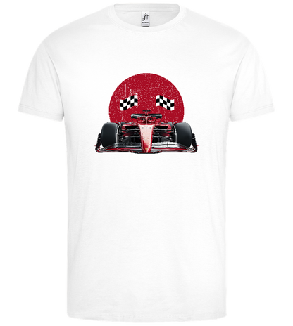 Speed Demon Design - Premium men's t-shirt_WHITE_front